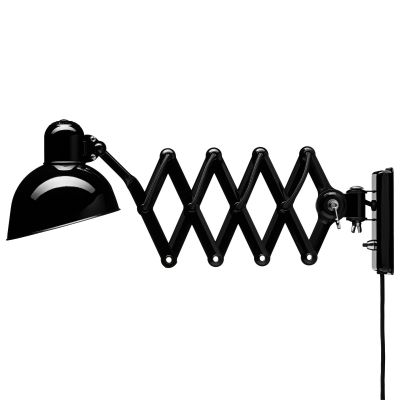 6718 Scissor lamp KAISER idell Black gloss Fritz Hansen SINGLE PIECES